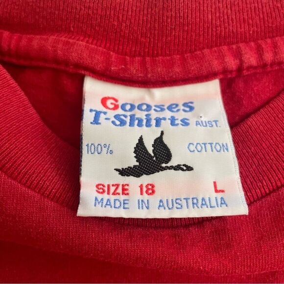 VINTAGE Danny Eastwood Aboriginal Art Australia Gooses T-Shirt Unisex - Picture 5 of 7